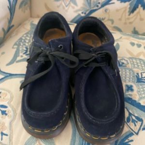 Dr.Martens Taubasa Ysuede Suede Low Tube Shoes.  Rare!  Size 8